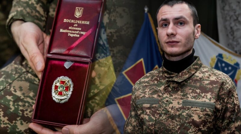До 10-річчя Національної гвардії України у ДніпроОДА відзначили кращих воїнів. Серед них – Дем’ян Дудля з Межівської громади