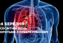 24 березня – Всесвітній день боротьби з туберкульозом. Що треба знати про хворобу