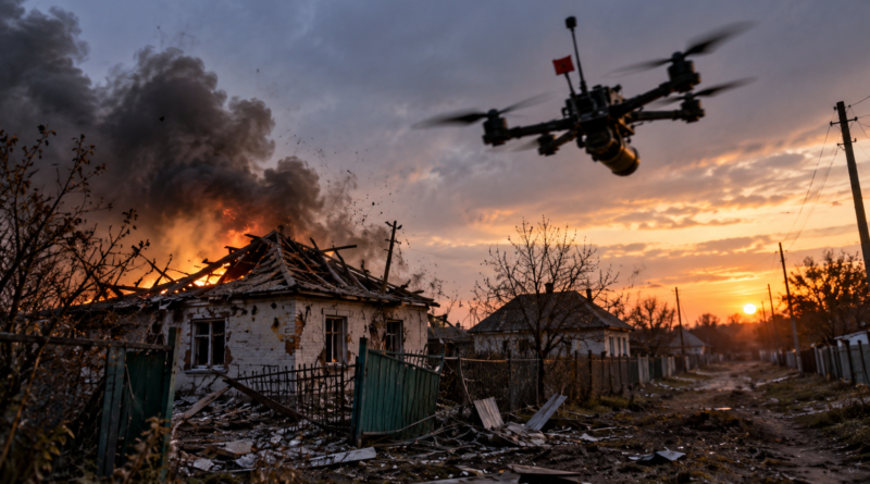 У селі Зоряне на Дніпропетровщині внаслідок атаки FPV-дрона загинув чоловік, жінку поранено